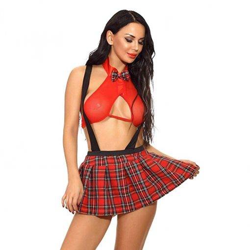 Nova escola trajes sexo cosplay sexy roleplay uniforme traje erótico lingerie impertinente noite das bruxas feminino roleplay Vestuário