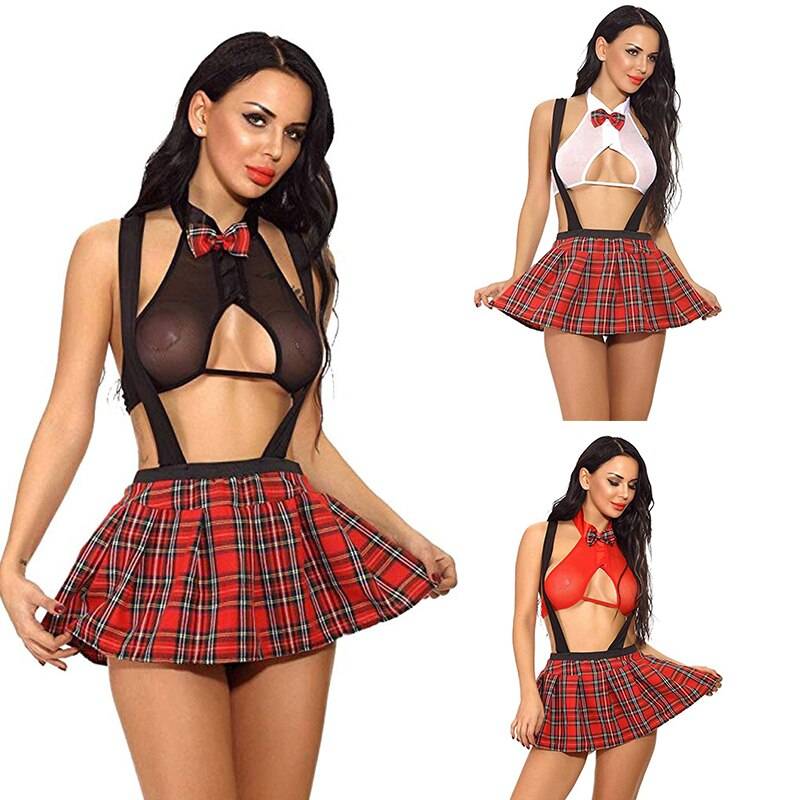 Nova escola trajes sexo cosplay sexy roleplay uniforme traje erótico lingerie impertinente noite das bruxas feminino roleplay