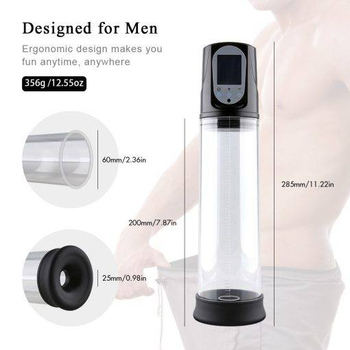 Pênis elétrico bomba sexo brinquedos para homem masculino masturbador pênis extensor bomba de vácuo pênis ampliação realçador massageador anel Jogos Adultos