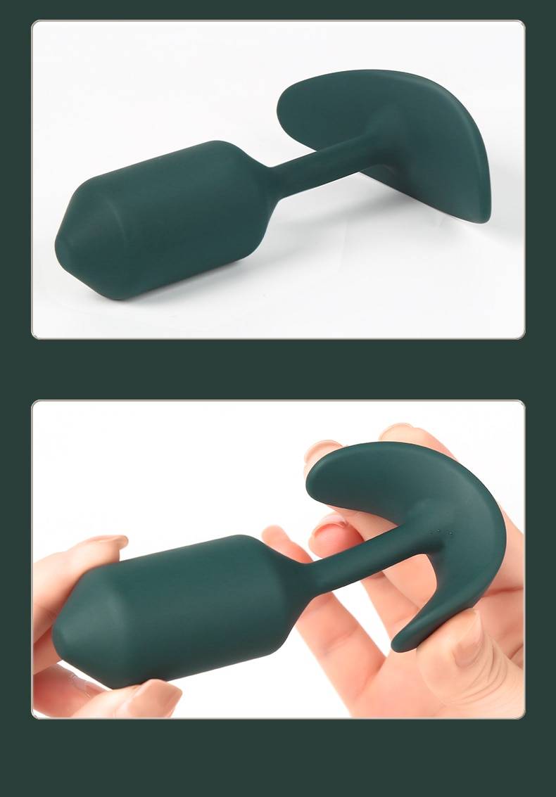 Treinamento anal silicone plugue anal bola de aço inoxidável built-in brinquedos sexuais plug bunda pequeno ânus massageador para homem vagina aperto