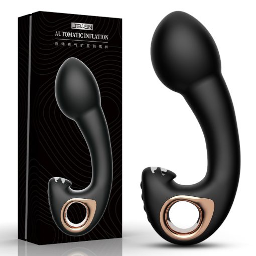 Vibrador Anal Inflável com Aquecimento Inteligente e Choque Elétrico