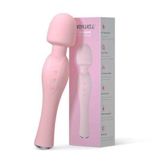 Vibrador Varinha Mágica DryWell Blossom Wand Massager Vibradores