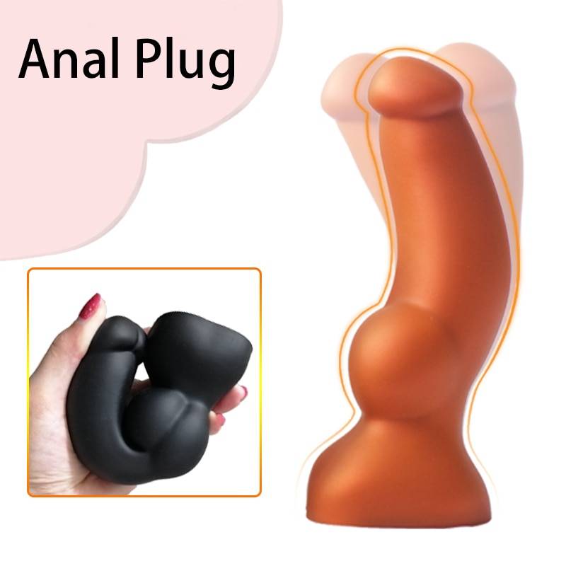 Grande anal dildo butt plug adulto sexo brinquedos para mulheres homem expansor anal plug dilatador próstata masturbadores femininos sex shop jogos