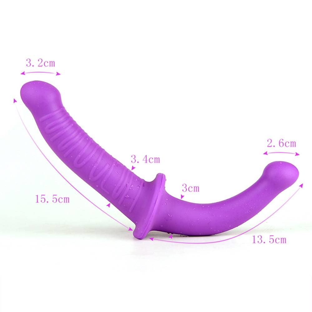 Estimulador de clitóris e anal com 2 dildo, cinta para ponto g, pênis, sem alças, brinquedo sexual para mulheres lésbicas