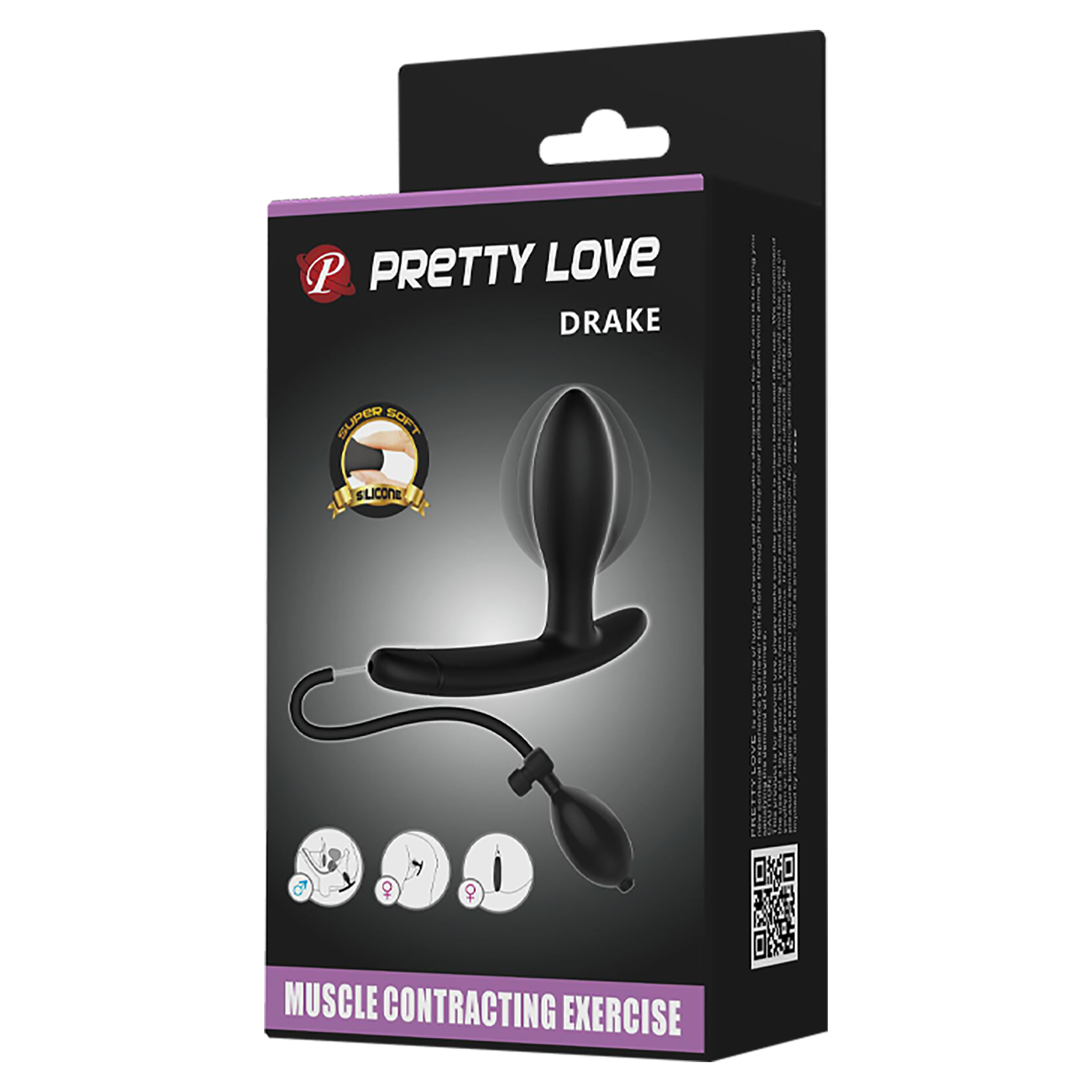 Pretty Love Drake Plug Anal Inflável