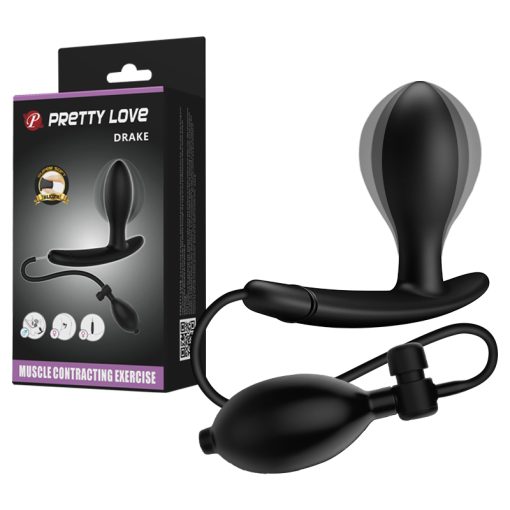 Pretty Love Drake Plug Anal Inflável Inserção