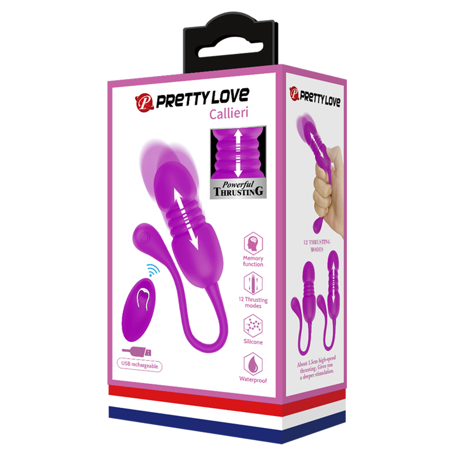 Pretty Love Callieri Vibrador Feminino Powerful Thrusting