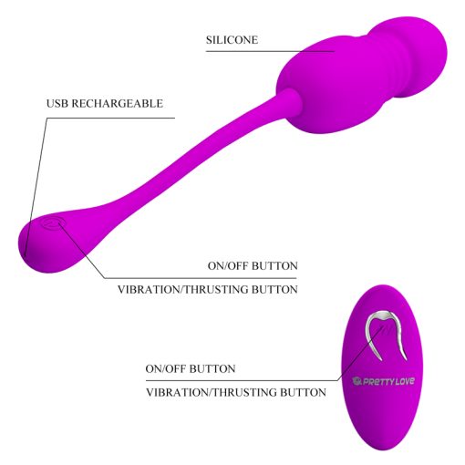 Pretty Love Callieri Vibrador Feminino Powerful Thrusting Vibradores