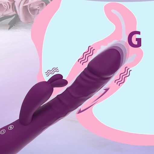 Super poderoso g-ponto coelho vibrador para mulher clitóris estimulador vibrador vibratório feminino massageador sexo brinquedos bens para adultos 18 Vibradores