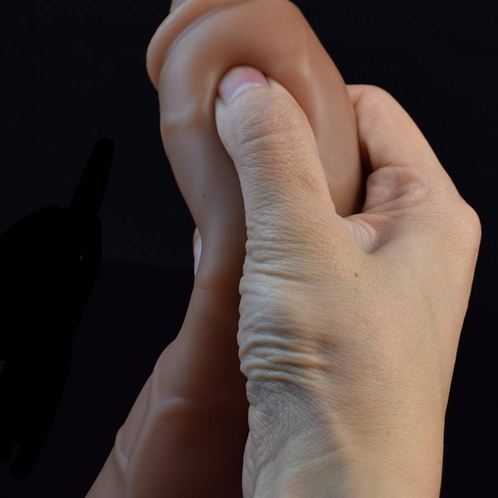 Faak silicone realista pênis manga com calças strapon dildo bainha stretchable sexo brinquedos para mulher extender & ampliação