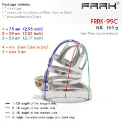 Frrk cravado gaiola de castidade pênis anéis metal sexo vicioso brinquedos masculino dispositivo bondage cintos aparafusado prisão pássaro bloqueio bdsm cbt jogar Cintos de Castidade