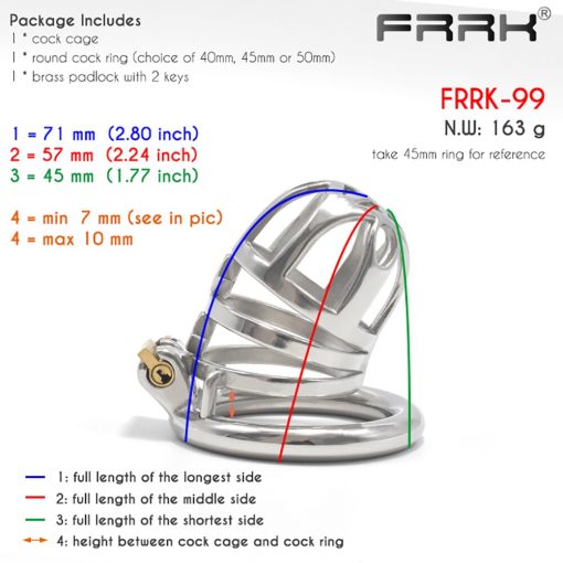 Frrk cravado gaiola de castidade pênis anéis metal sexo vicioso brinquedos masculino dispositivo bondage cintos aparafusado prisão pássaro bloqueio bdsm cbt jogar Cintos de Castidade