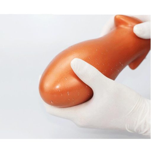 Plug Anal Grande de Silicone Buttplug Expander Inserção Plug anal