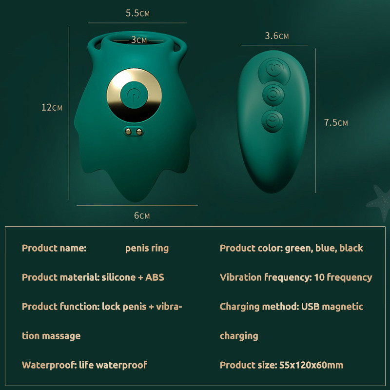 Atraso pênis anel ejaculação controle remoto sem fio macio silicone masculino vibrador sexo brinquedos para homens casal adulto l1