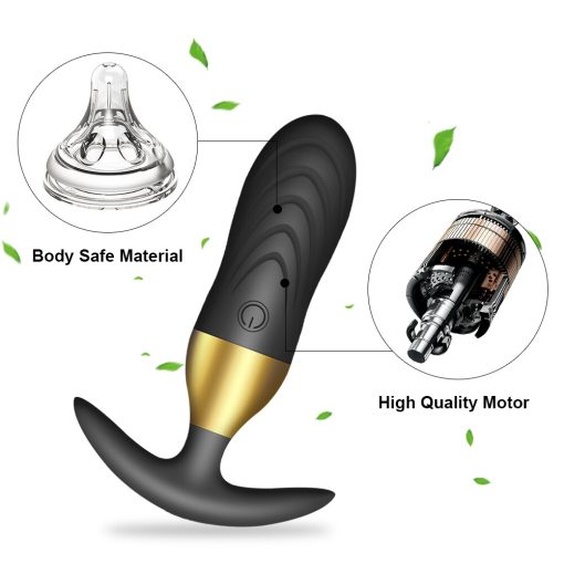 Anal plug vibrador sexo brinquedo para mulheres masculino butt plug próstata massageador controle remoto artigos íntimos anal vibrador brinquedo para adultos gay