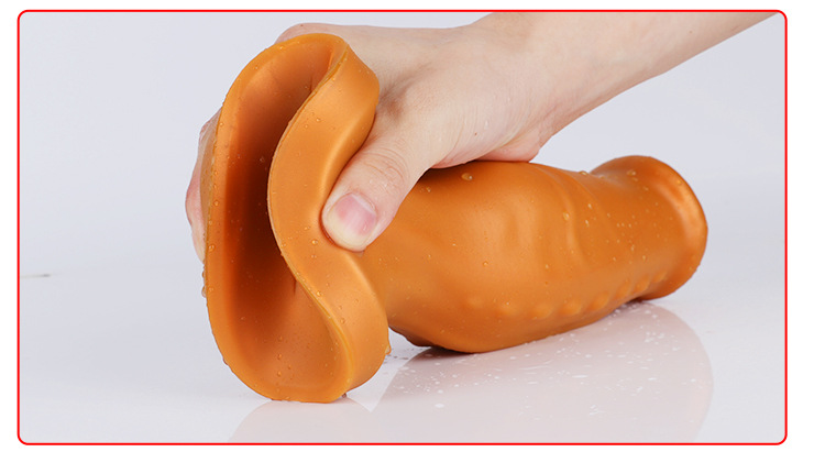 Dildo anal de silicone enorme para mulheres e homens, Big Butt Plug, Estimulador de Ponto G, Brinquedos Sexuais, Novo, Sex Shop