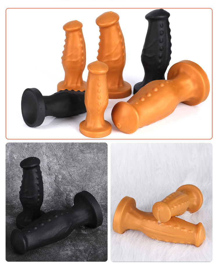 Dildo anal de silicone enorme para mulheres e homens, Big Butt Plug, Estimulador de Ponto G, Brinquedos Sexuais, Novo, Sex Shop