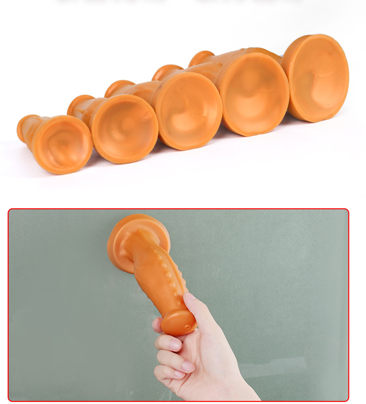 Dildo anal de silicone enorme para mulheres e homens, Big Butt Plug, Estimulador de Ponto G, Brinquedos Sexuais, Novo, Sex Shop