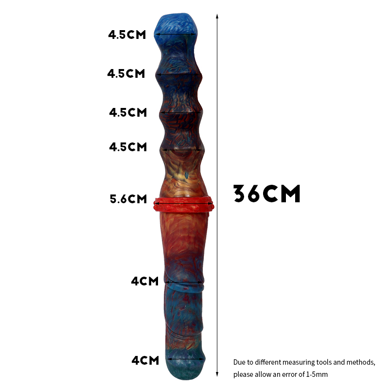 Smmq cor mistura duplo dildo cavalo pau quatro contas plugue anal líquido silicone macio brinquedo do sexo para casais ânus masculinos jogo erótico