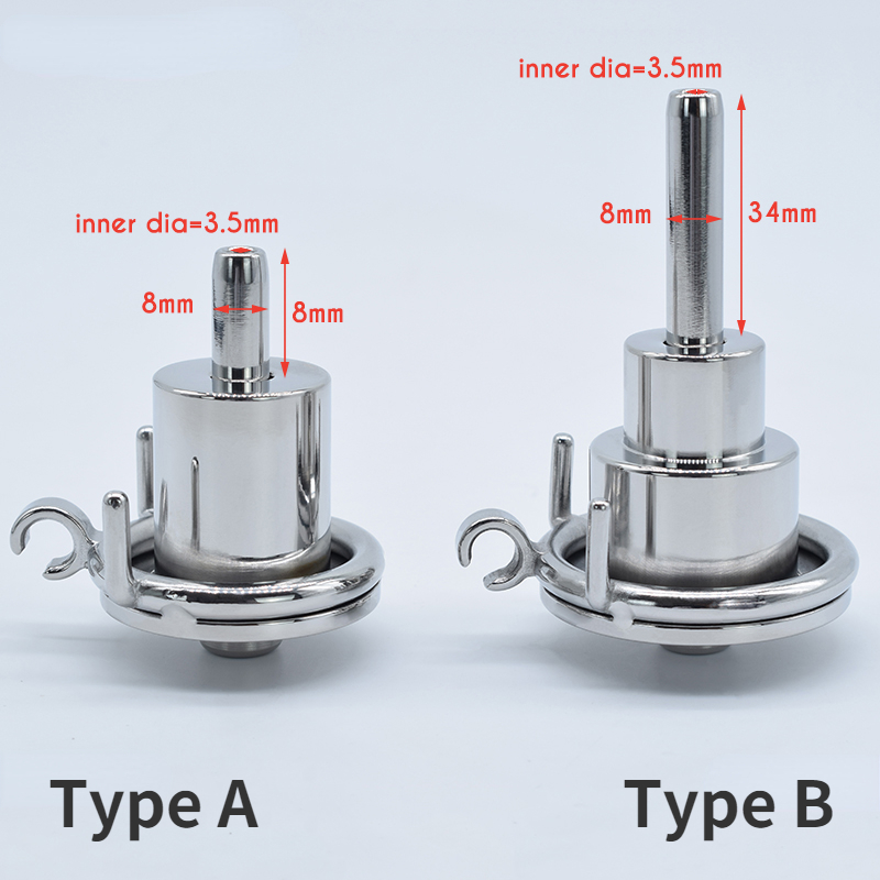 Dispositivo de castidade plugada invertida para homens, gaiola de aço inoxidável, cateter uretral, brinquedos sexuais para adultos, anel de pênis, novo