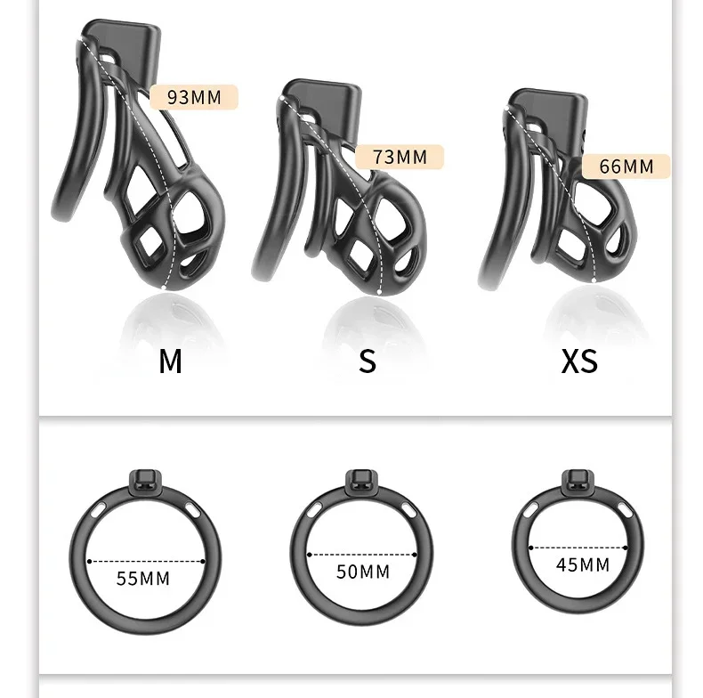 Cinto de Castidade Sevanda New Upgrade Cobra Chastity Cage Man Cb Penis Abstinence