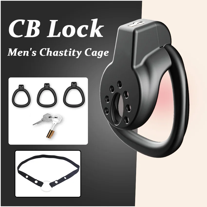 2024 High Quality Cobra Male Chastity Cage With 3 Size Arc Penis Rings Discreet Sissy Femboy Cock Cage Devices Men Adult Goods