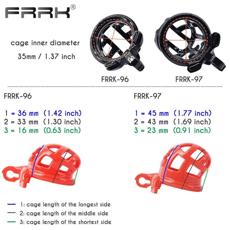 Gaiola de castidade masculina da resina de frrk com 4 anéis do pênis do galo uso a longo prazo leve 3d bondage dispositivo brinquedos sexuais confortáveis loja