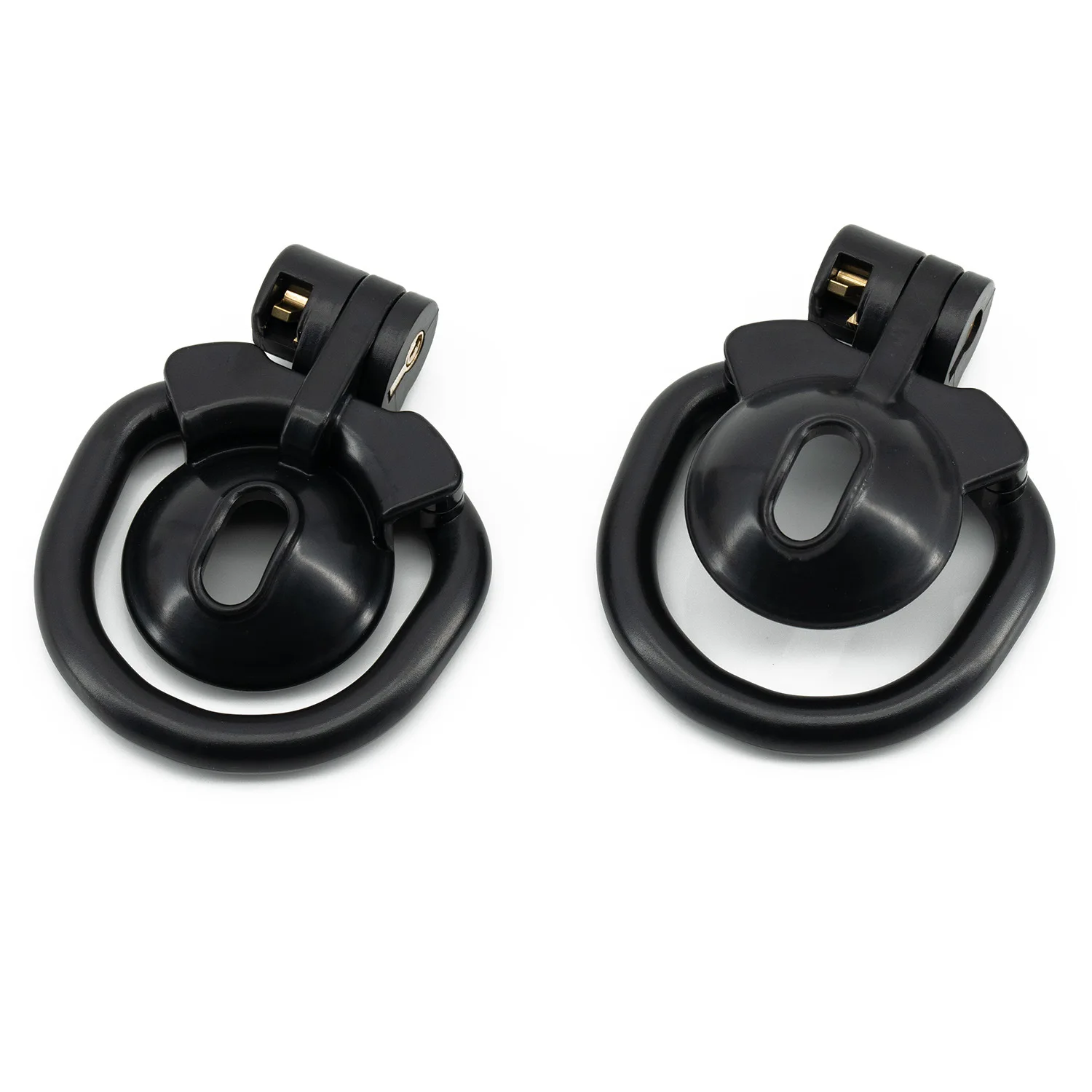 Positivo e Negativo CB Chastity Cage para Homens Anéis de Pênis, Dispositivo de Pênis Escondido Masculino Cock Lock Base de 4 Tamanhos, Brinquedo Sexy para Gay, 6 Cores