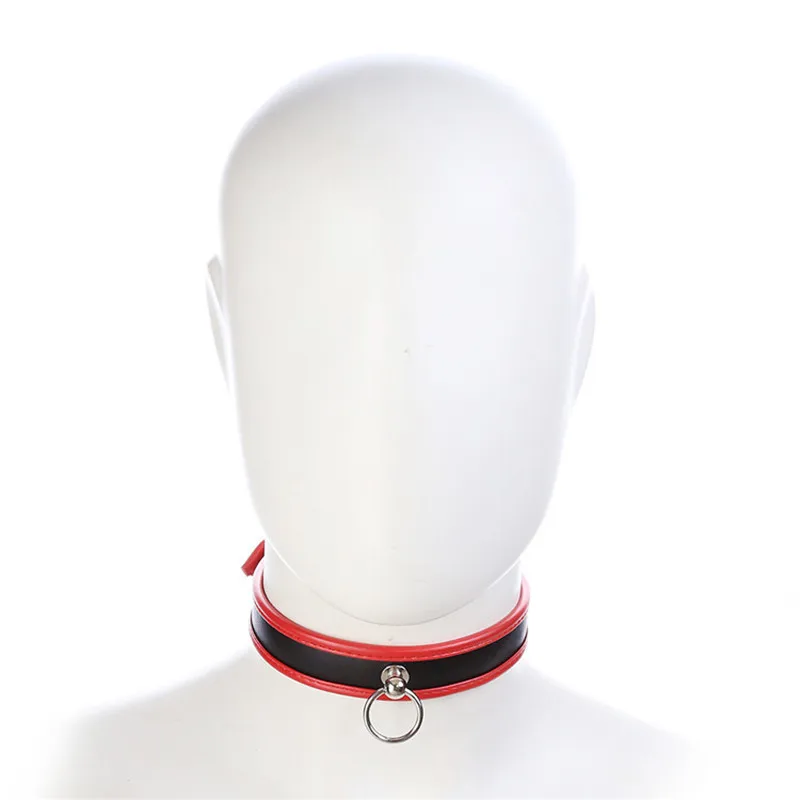 Colar Gargantilha de Couro Metal para Mulheres, Colar Escravo Bondage, Chocker Gótico, Anime Cosplay, Acessórios Jóias, Presente para Meninas