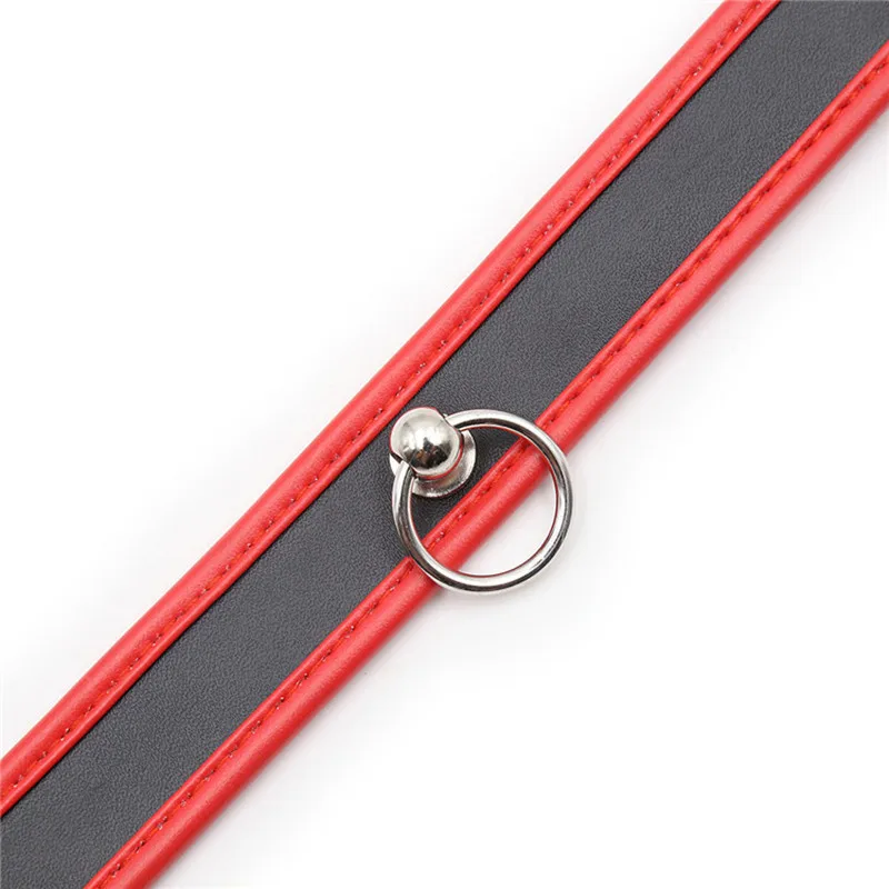 Colar Gargantilha de Couro Metal para Mulheres, Colar Escravo Bondage, Chocker Gótico, Anime Cosplay, Acessórios Jóias, Presente para Meninas