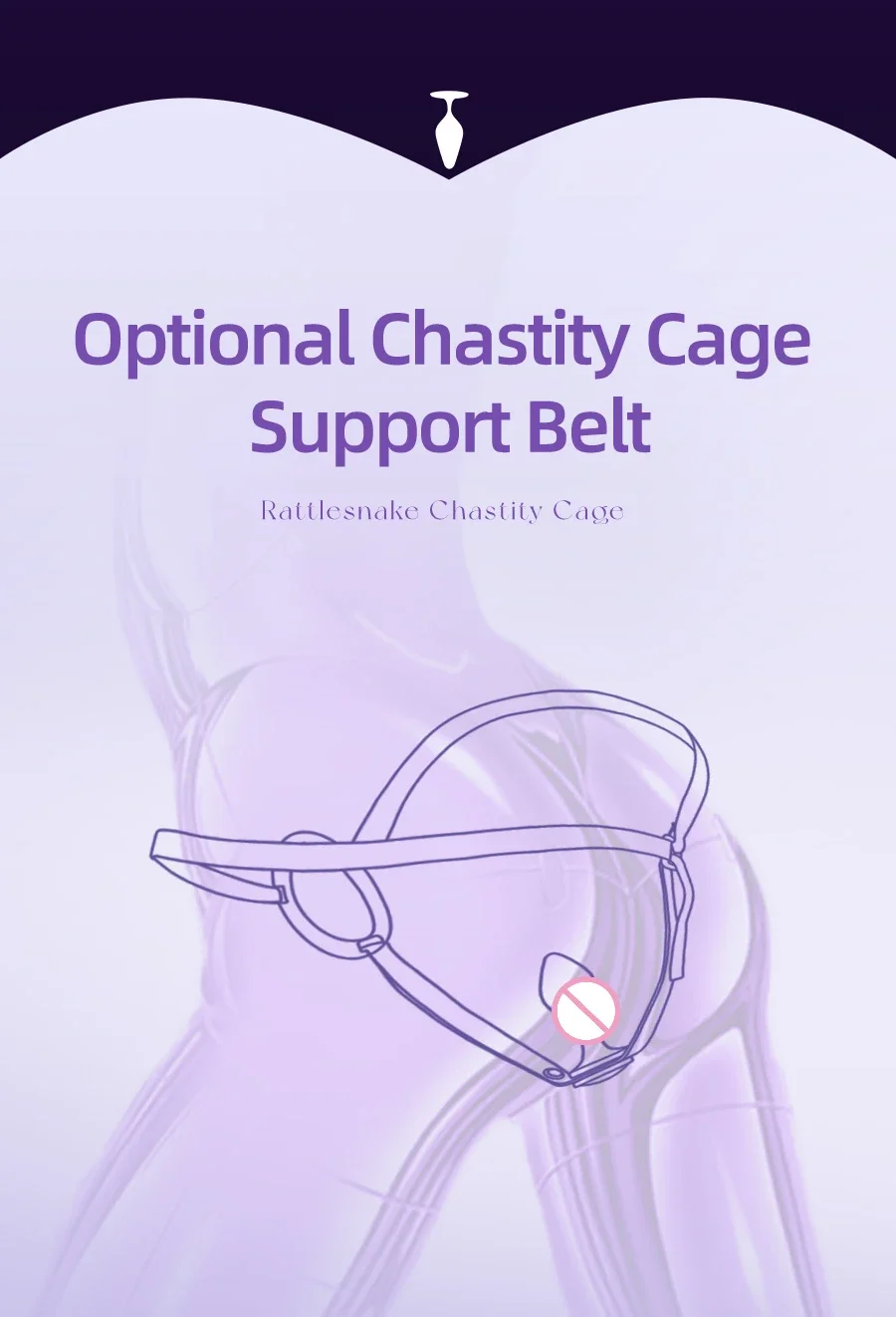 Chastity Cage Device for Masculino, Penis Lock, Anel, Cinto, Cinto, Plug Anal, Fetiche, Casal, Produto erótico, Adulto, Produto erótico, Novo, 4 tamanhos