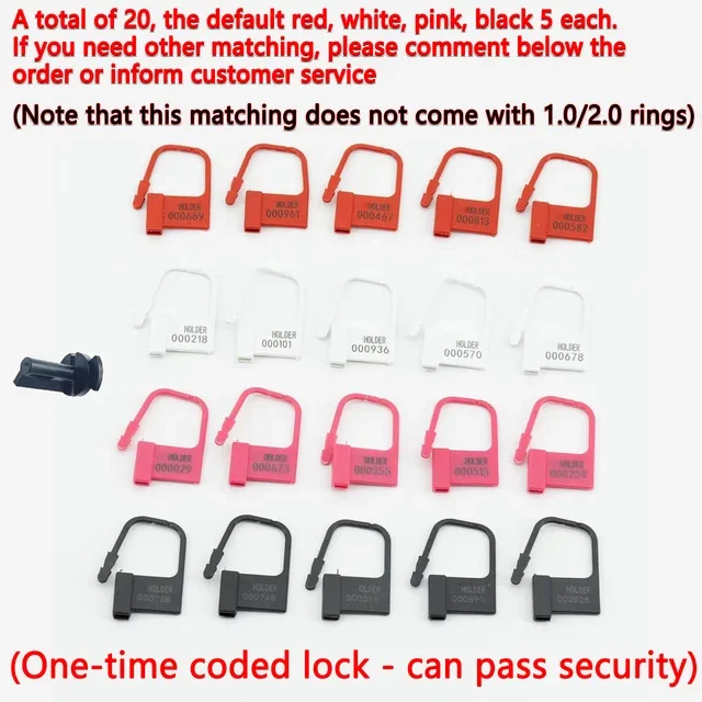 Only 20pcs PC Lock