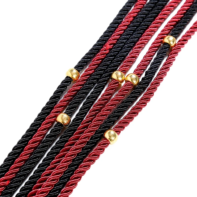 Vermelho e preto duplo jogo trançado corda chicote, equitação Flogger Paddle, chicotes de adestramento de treinamento do cavalo, 63cm