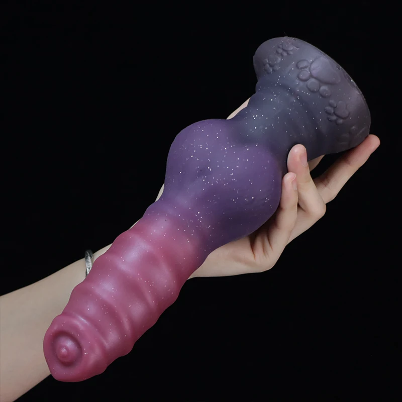 Dildo grosso Kont Dog para mulheres, Pênis macio de silicone, Ventosa, Big Sexy Dick, Falo, Adult Sex Shop, Brinquedos anais femininos, 18, 2023