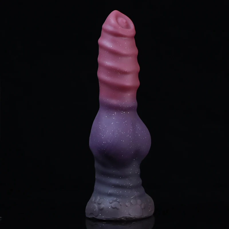 Dildo grosso Kont Dog para mulheres, Pênis macio de silicone, Ventosa, Big Sexy Dick, Falo, Adult Sex Shop, Brinquedos anais femininos, 18, 2023