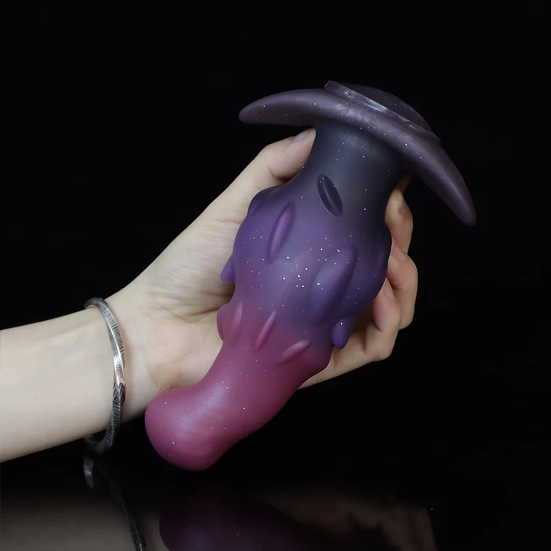 3 Tamanho Dildo Anal Plug Para Vestindo Enormes Anal Bedas Soft Butt Plug Sex Toys para Homens Mulheres Silicone Anal Dilatação Massagem de Próstata