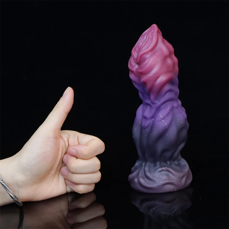 Dildos cães de nó grosso para mulheres e homens, vibrador anal realista com ventosa, pênis flexível, sex toys, loja sexy, novo, 6cm, 2023