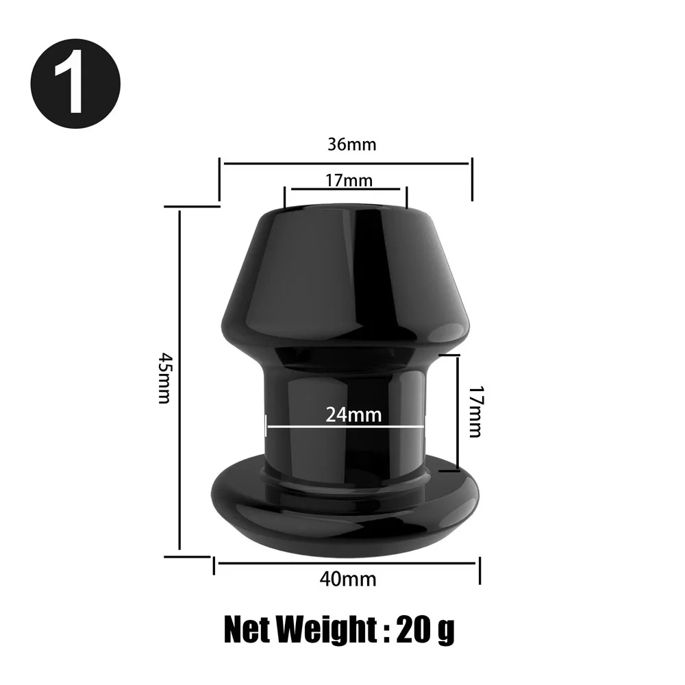 Plugue anal grande com plug anal oco, plugue de silicone tpe para bunda, tamanhos s/m/l/xl/xxl, brinquedo sexual anal, expansível ânus, ferramentas para limpeza