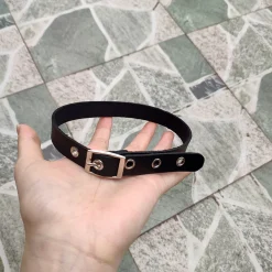 Gargantilha punk punk de couro pu, gargantilha com colar harajuku, bracelete artesanal de corte, joia e pulseira para pescoço, em oferta, 2021