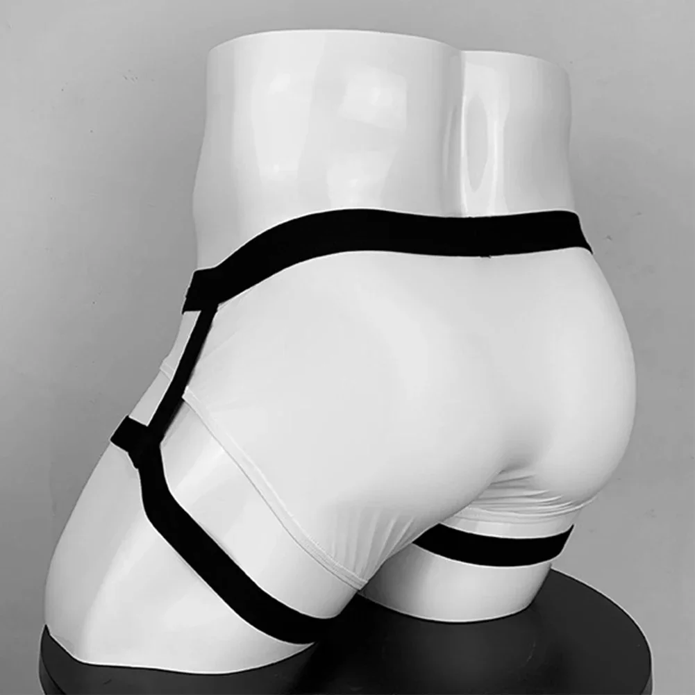 Cuecas jockstrap masculinas, roupa íntima com suspensórios, costas nuas, cintura baixa, tanga em u, bolsa convexa, lingerie sólida erótica