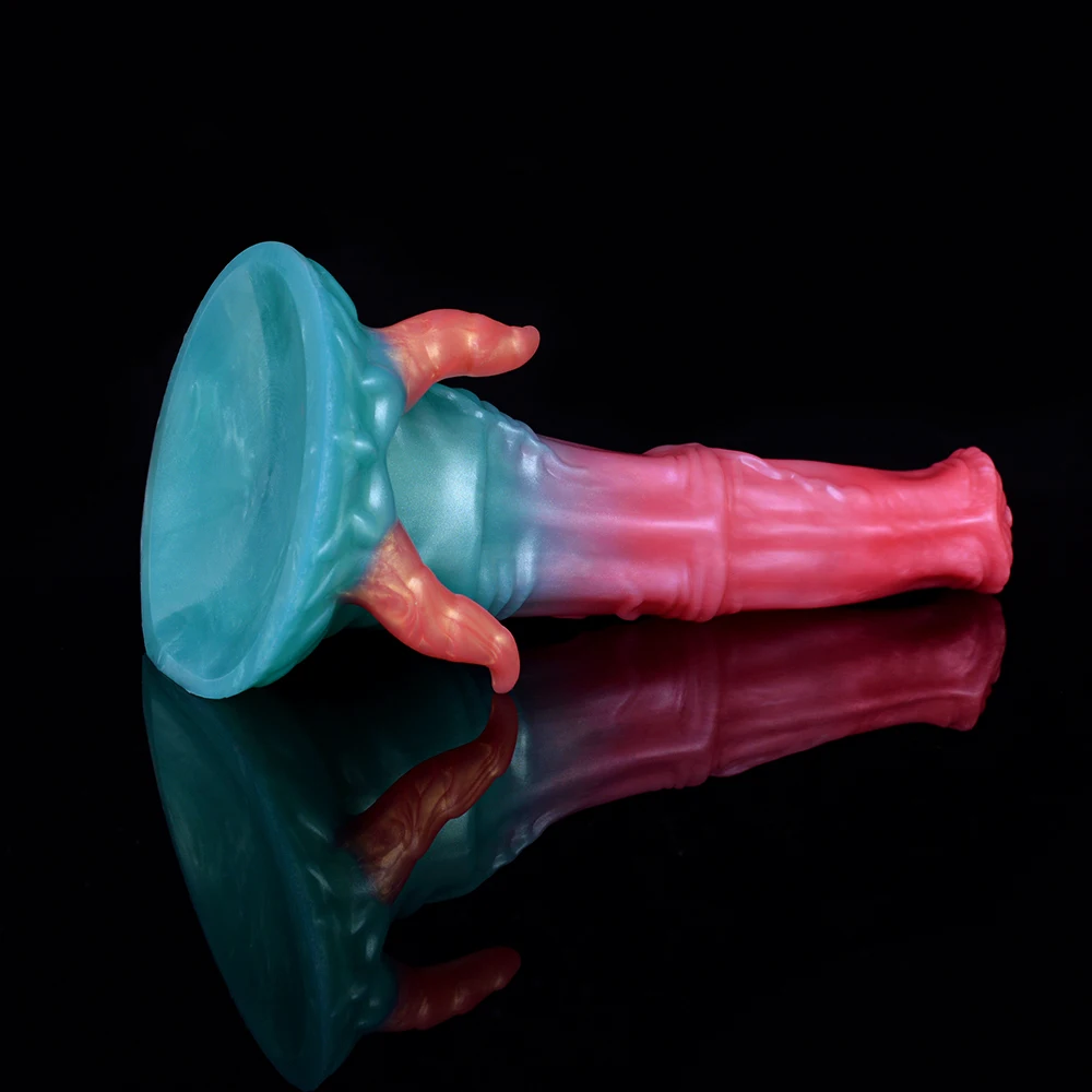 FAAK Silicone Horse Dildo With Sucker Fantasy Animal Penis Sex Toy For Women clit Massage Stimulate Female Masturbator Anal Plug