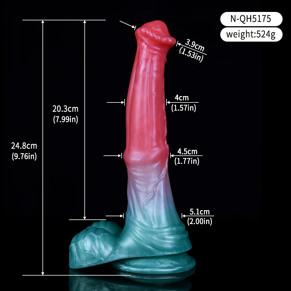 FAAK Silicone Horse Dildo With Sucker Fantasy Animal Penis Sex Toy For Women clit Massage Stimulate Female Masturbator Anal Plug