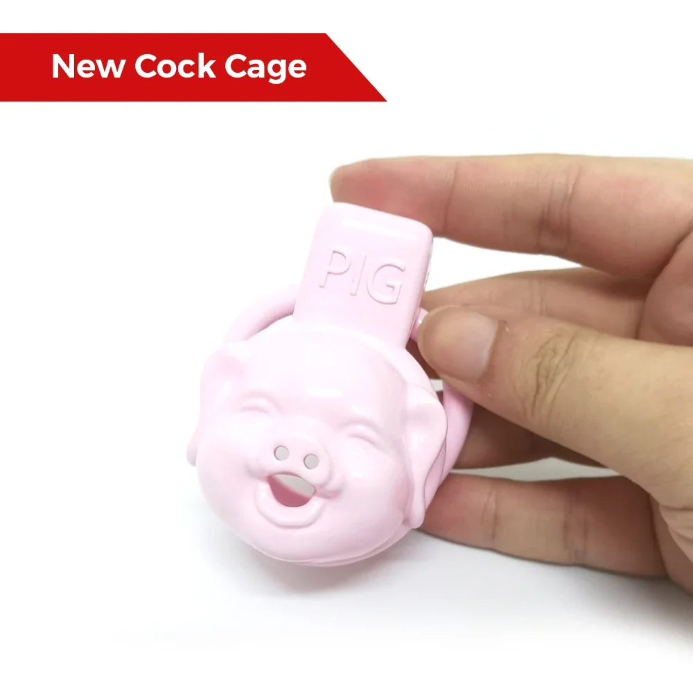 Gaiola de Castidade Masculina Pig Cock Cage