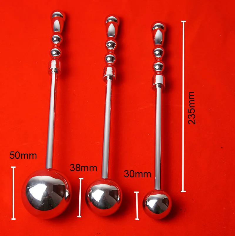 Stainless Ass Ball Rod Butt Plug Vaginal Training,Prostate Massage Dildo Anal Sex Toy,Stainless Steel Analplug Buttplug Butplug