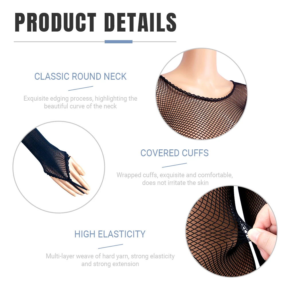 Latin Full Body Jumpsuits Professional Fishnet Ballroom&Latin Dance Hard Yarn Elastic Latin Stockings Pantyhose