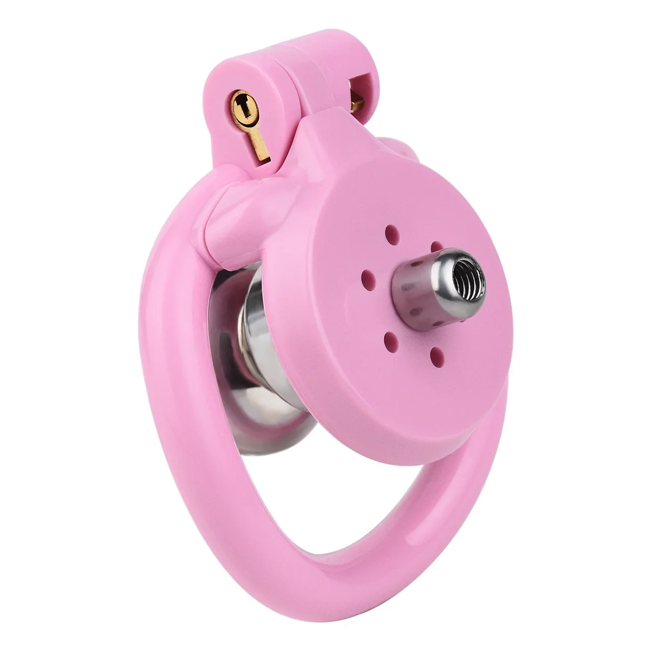 NEW Sissy Male Chastity Device Inverted Plugged Flat Cock Cage with 4 Size Penis Ring Sex Toys For Men Erotic Urethral Lock