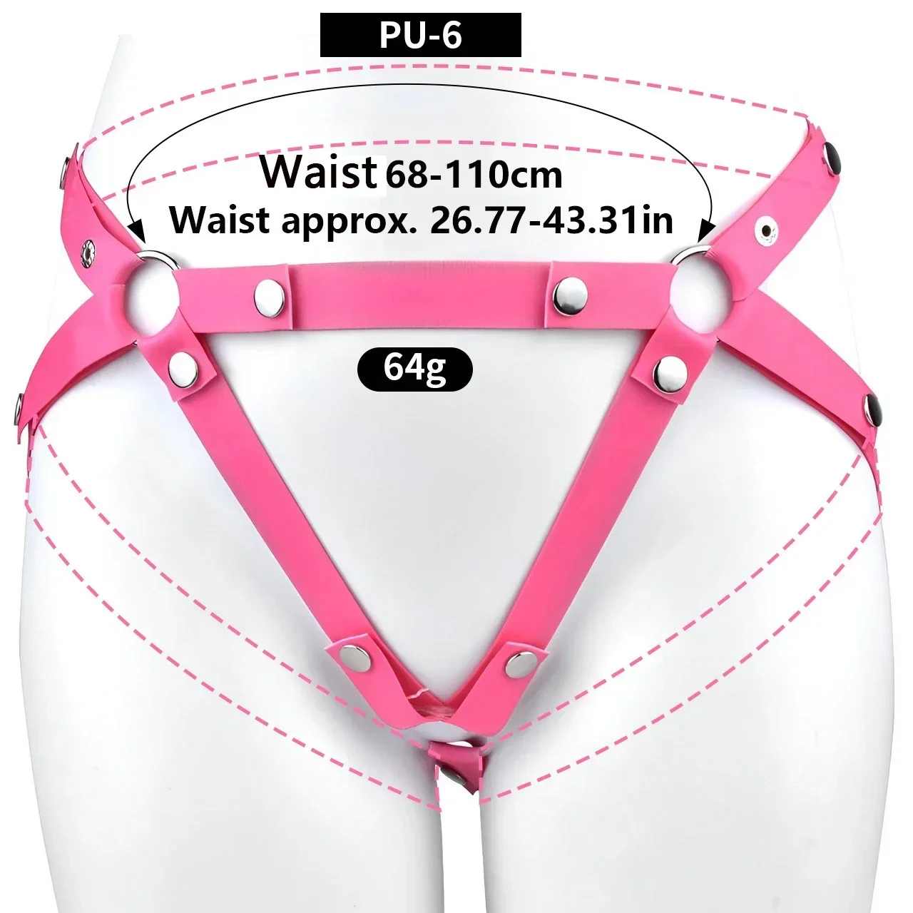 PU-6-Pink Belt