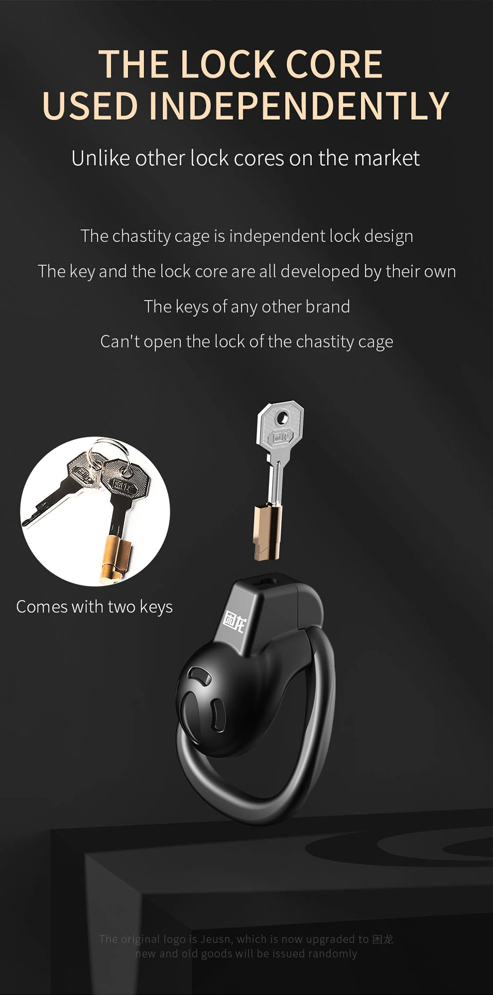 JEUSN Male Penis Chastity Cage Set Small Bird Chastity Cage Belt With Padlock Cock Ring Penis Lock Bondage Slave Man Sex Toy Gay