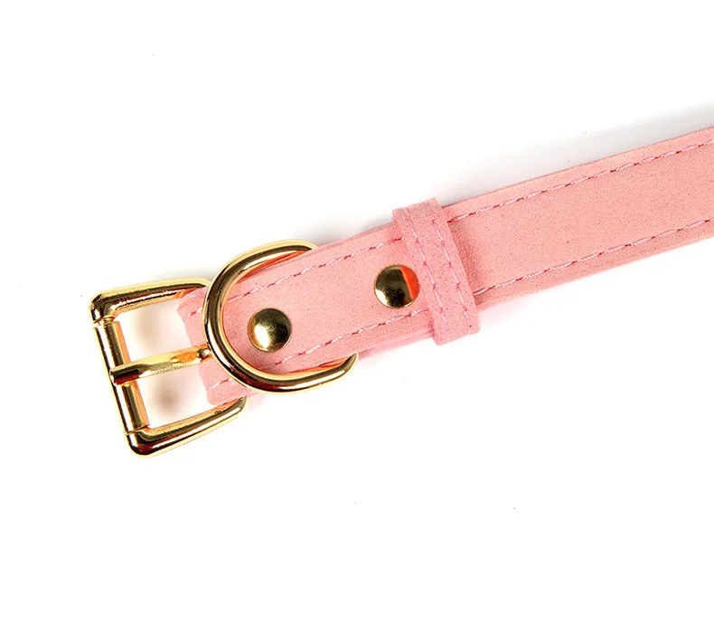 Sex Pink Collar Leather SM BDSM Bondage Restraints Sex Toys for Couples Woman Neck Belt Cosplay Erotic Sex Products Adult Games