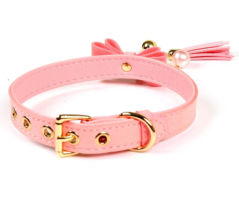 Sex Pink Collar Leather SM BDSM Bondage Restraints Sex Toys for Couples Woman Neck Belt Cosplay Erotic Sex Products Adult Games